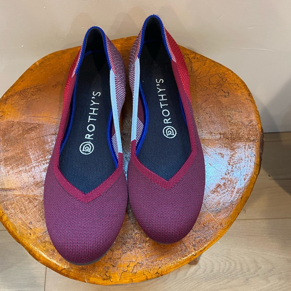 Rothy’s Berry Colorblock Round Toe Flat - image 2
